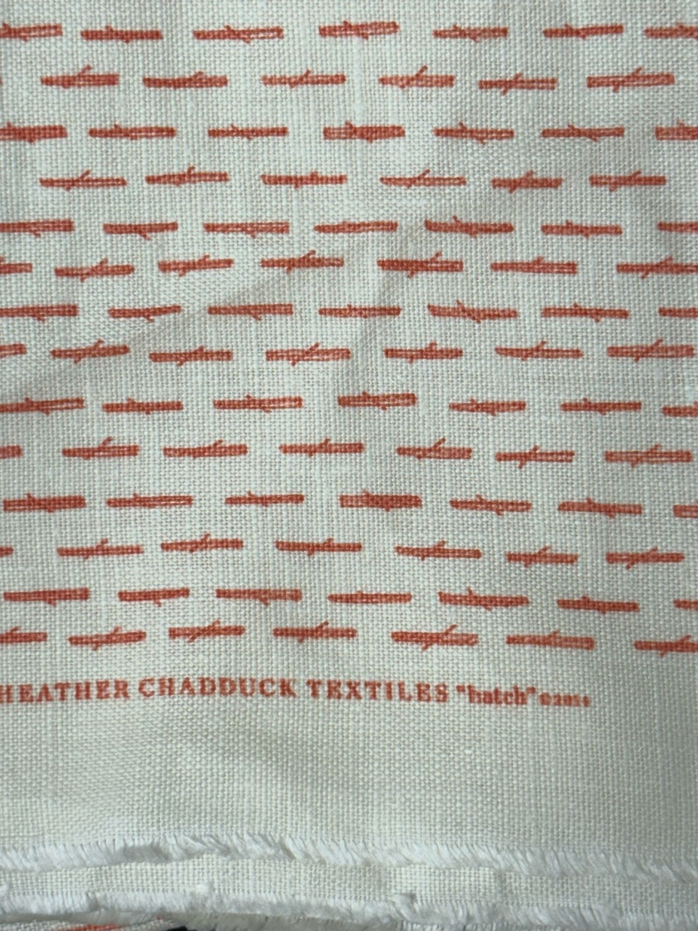 HEATHER CHADDUCK TEXTILES - Hatch - Little Bamboo Remnant Upholstery ⭐️ Designer